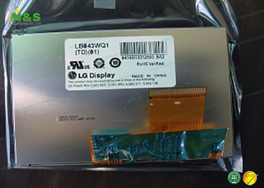 Bianco a 4,3 pollici del LG Display LB043WQ1-TD05 normalmente con 95.04×53.856 millimetro